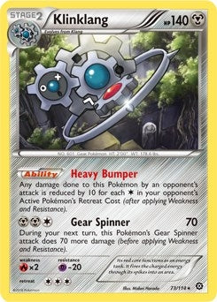 Image for Klinklang - 73/114 (XY Steam Siege) (073/114) (PR) - Pokemon