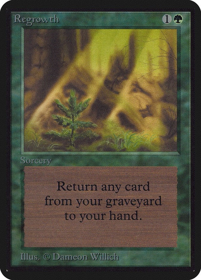 Image for Regrowth - Magic: The Gathering