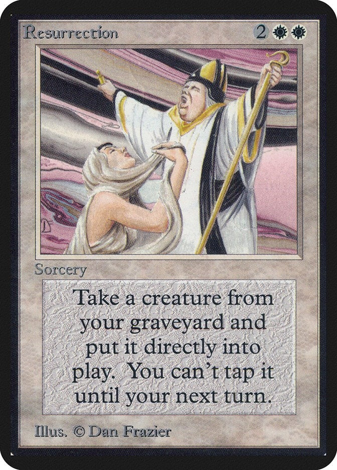 Image for Resurrection - Magic: The Gathering