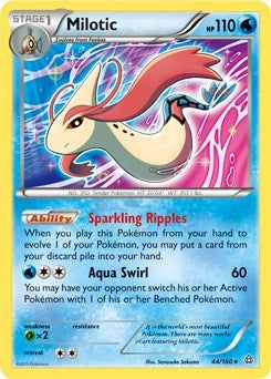 Image for Milotic - 44/160 (XY Primal Clash) (044/160) (PR) - Pokemon