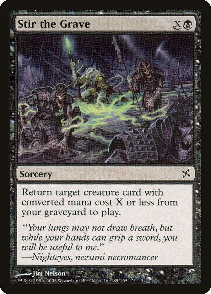 Image for Stir the Grave (85) - Magic: The Gathering