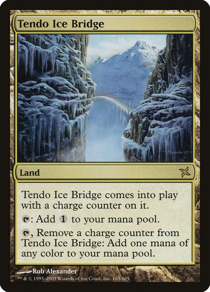Image for Tendo Ice Bridge (165) - Magic: The Gathering