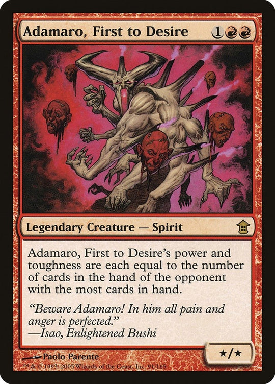 Image for Adamaro, First to Desire (91) (SOK) - Magic: The Gathering