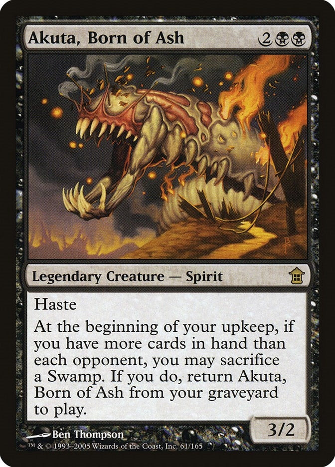 Image for Akuta, Born of Ash (61) (SOK) - Magic: The Gathering