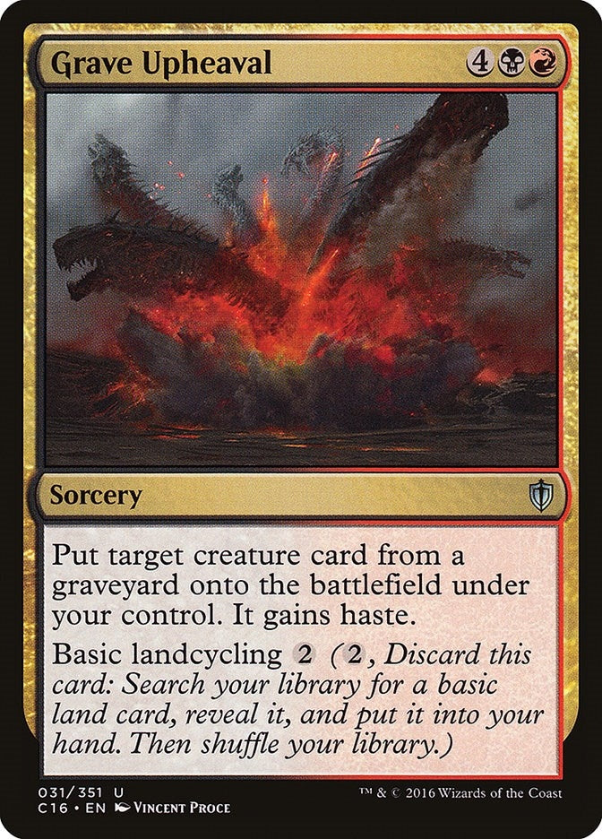 Image for Grave Upheaval (31) (C16) - Magic: The Gathering