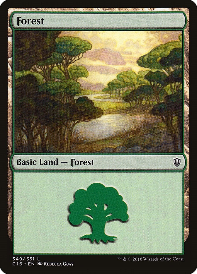 Image for Forest (349) (349) (C16) - Magic: The Gathering