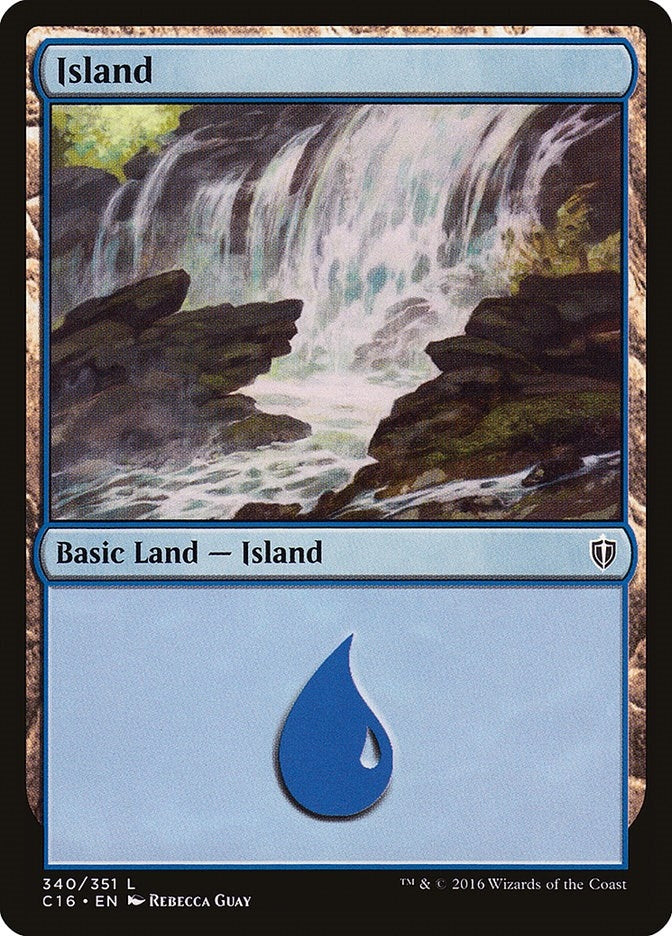 Image for Island (340) (340) (C16) - Magic: The Gathering