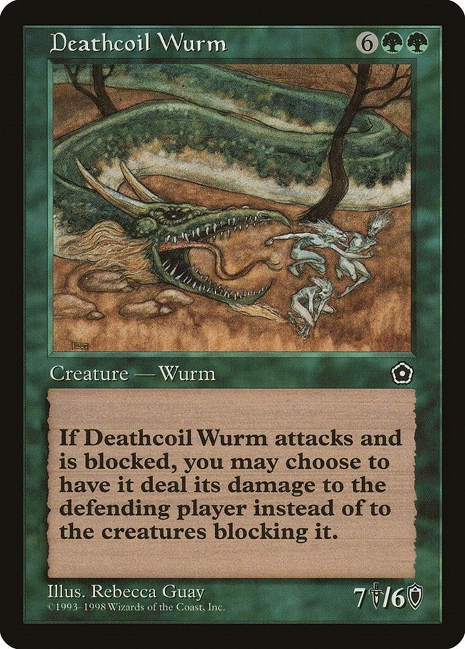 Image for Deathcoil Wurm - Magic: The Gathering