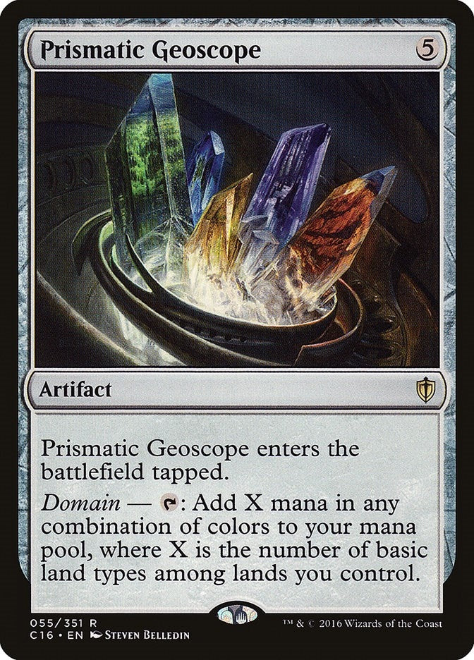 Image for Prismatic Geoscope (55) (C16) - Magic: The Gathering