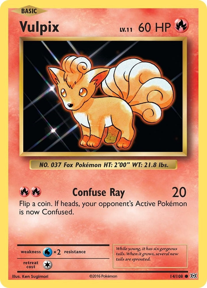 Image for Vulpix (14/108) (EVO) - Pokemon