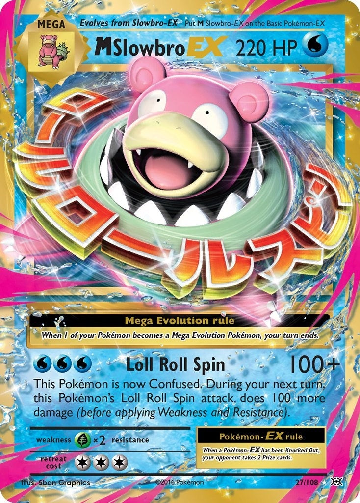 Image for M Slowbro EX (27/108) (EVO) - Pokemon