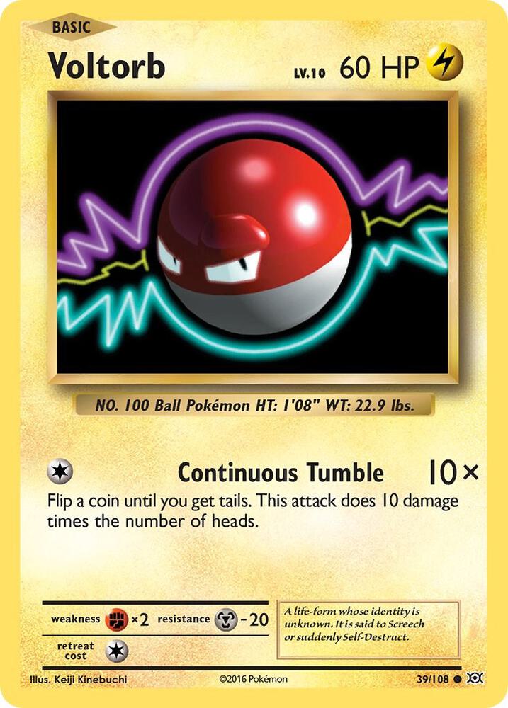 Image for Voltorb (39/108) (EVO) - Pokemon