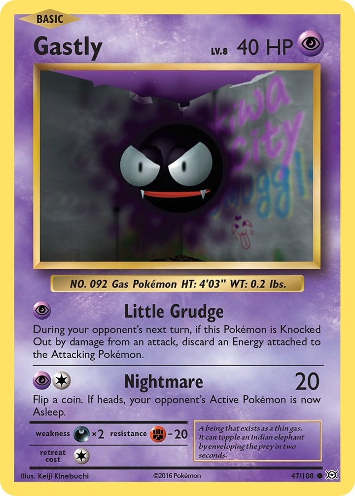 Image for Gastly (47/108) (EVO) - Pokemon
