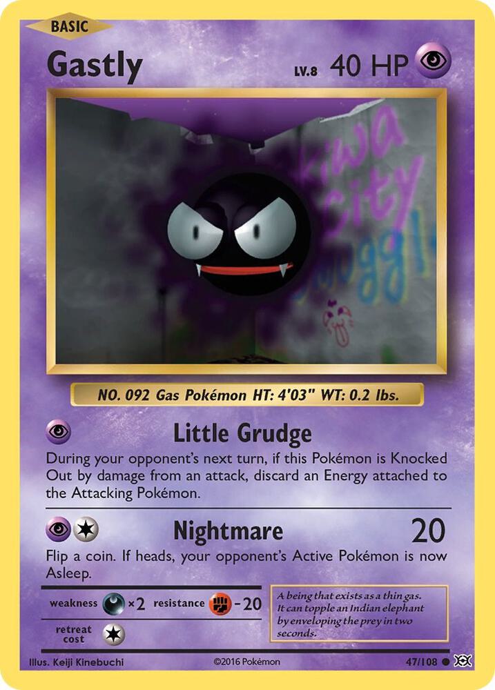 Image for Gastly (47/108) (EVO) - Pokemon