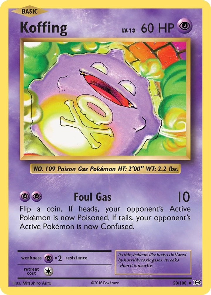 Image for Koffing (50/108) (EVO) - Pokemon