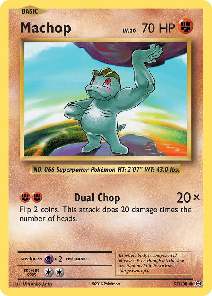 Image for Machop (57/108) (EVO) - Pokemon