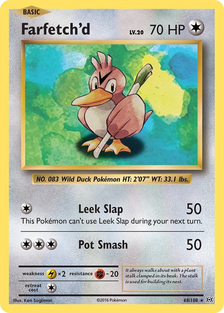 Image for Farfetch'd (68/108) (EVO) - Pokemon