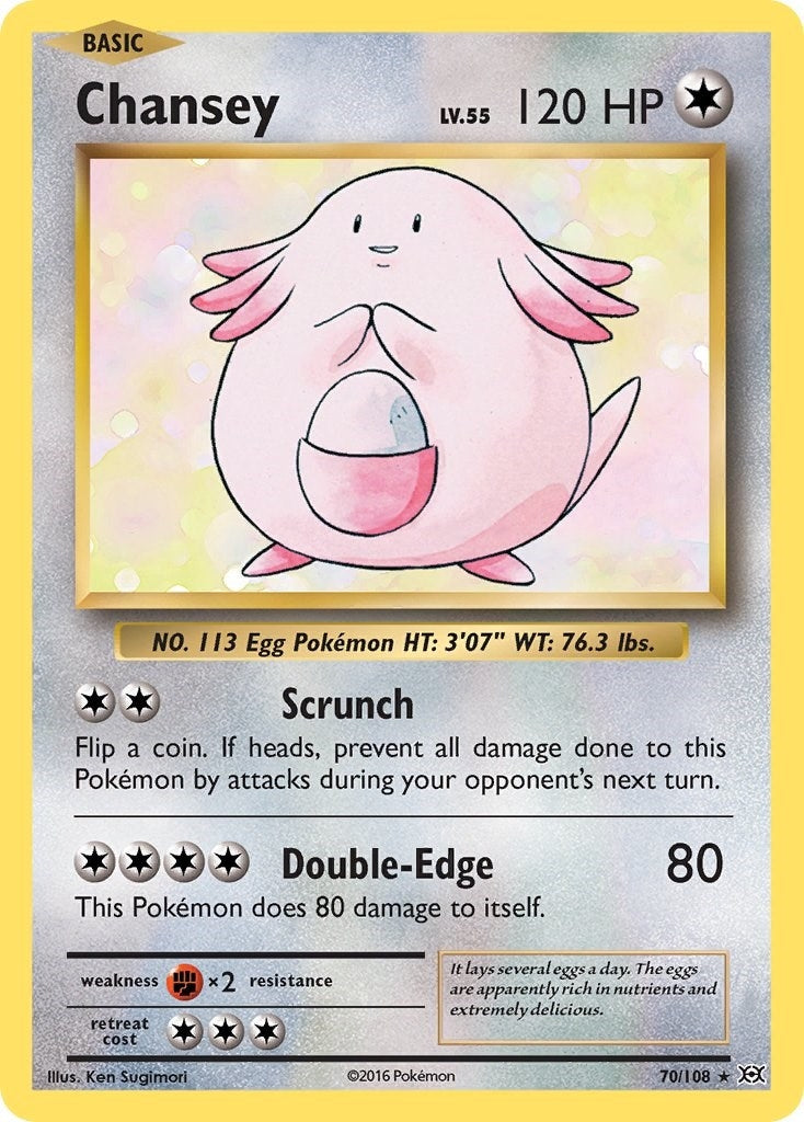 Image for Chansey (70/108) (EVO) - Pokemon