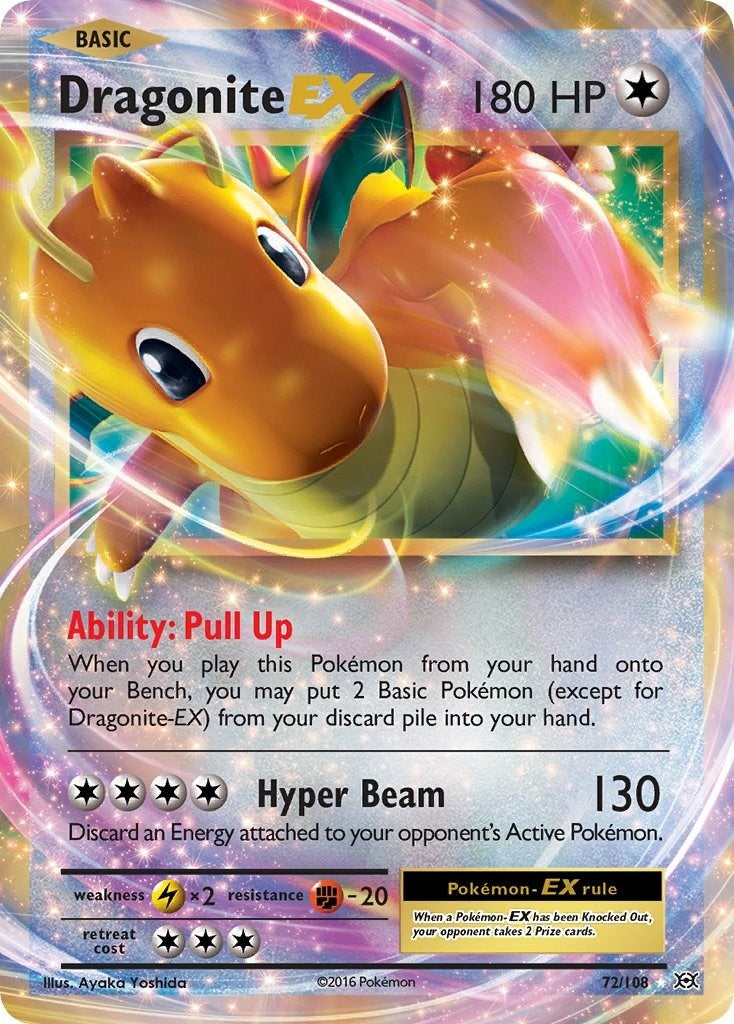 Image for Dragonite EX (72/108) (EVO) - Pokemon