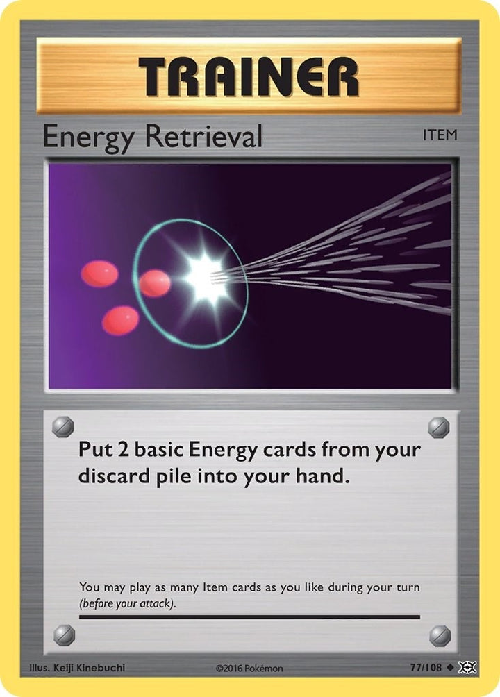 Image for Energy Retrieval (77/108) (EVO) - Pokemon