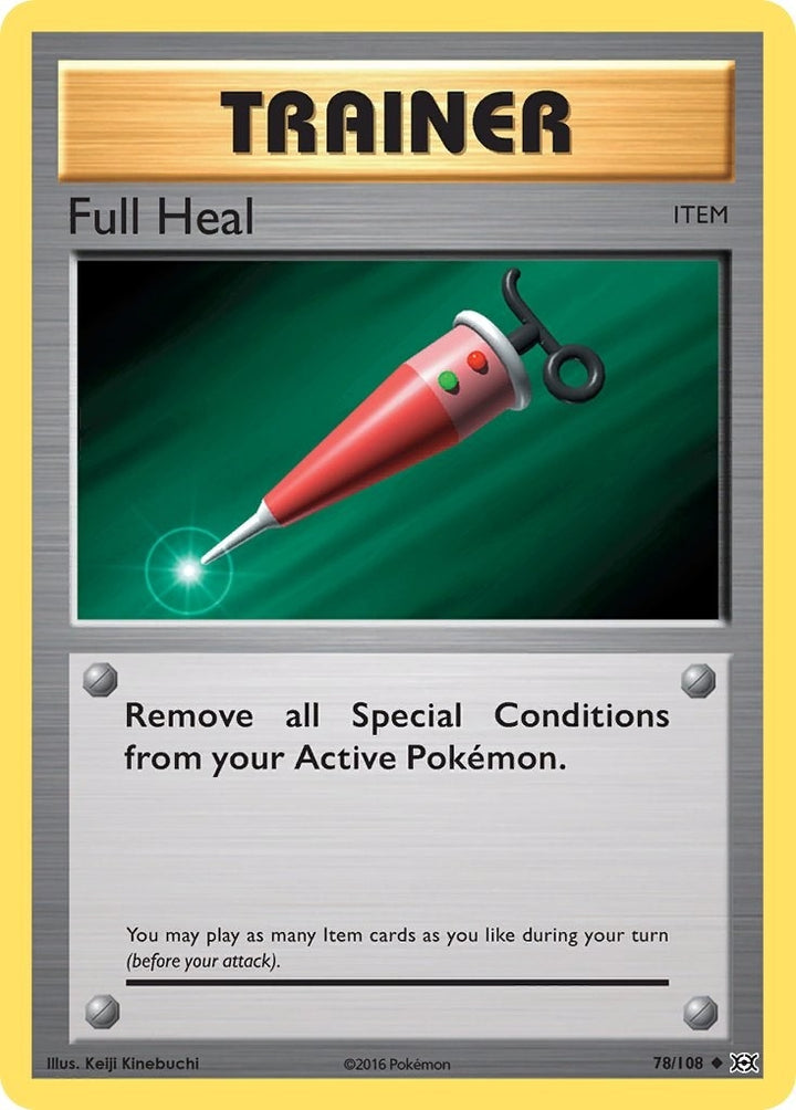 Image for Full Heal (78/108) (EVO) - Pokemon
