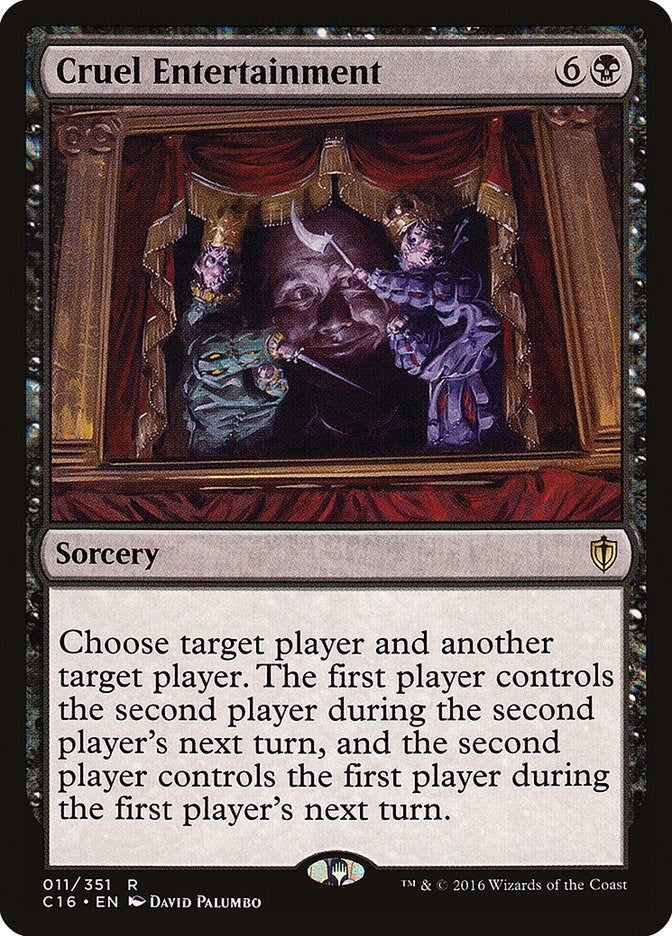 Image for Cruel Entertainment (11) (C16) - Magic: The Gathering