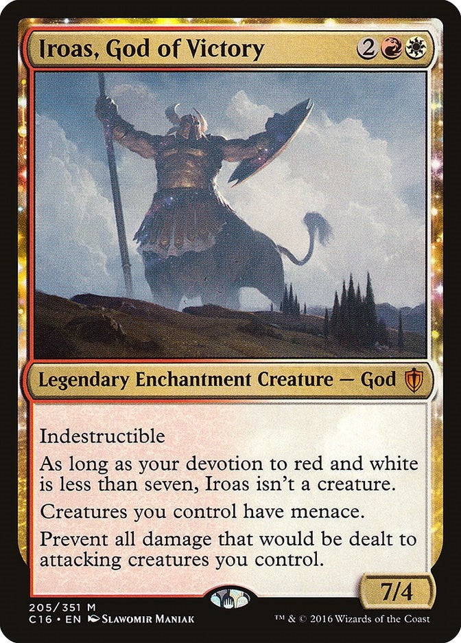 Image for Iroas, God of Victory (205) (C16) - Magic: The Gathering