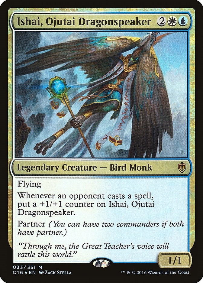 Image for Ishai, Ojutai Dragonspeaker (33) (C16) - Magic: The Gathering