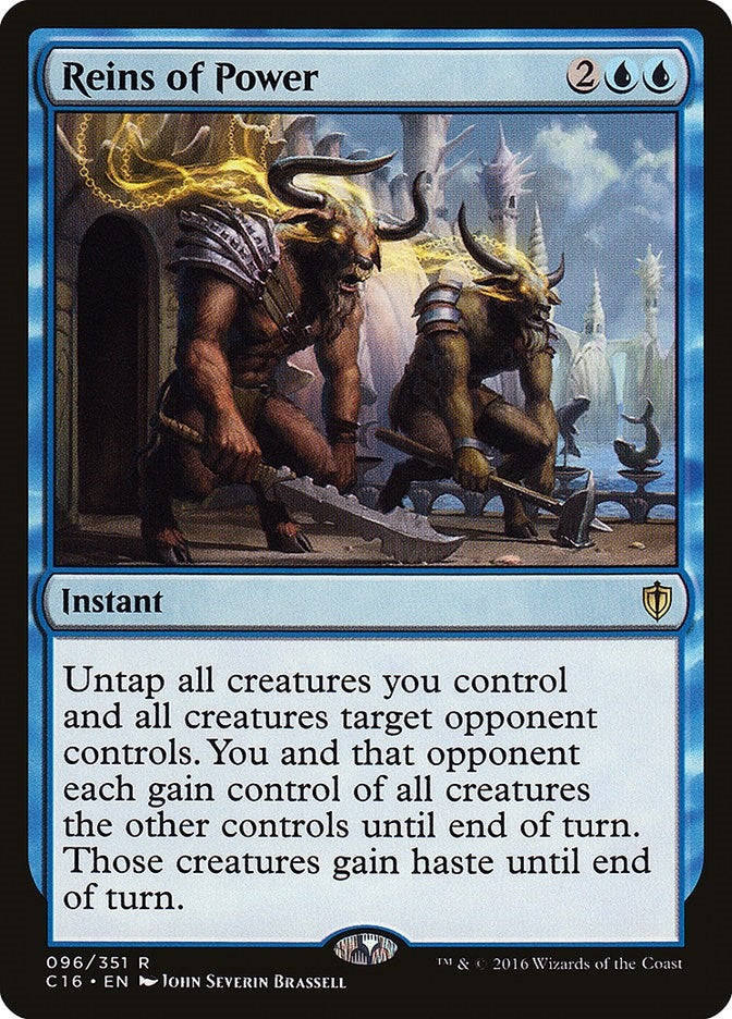 Image for Reins of Power (96) (C16) - Magic: The Gathering