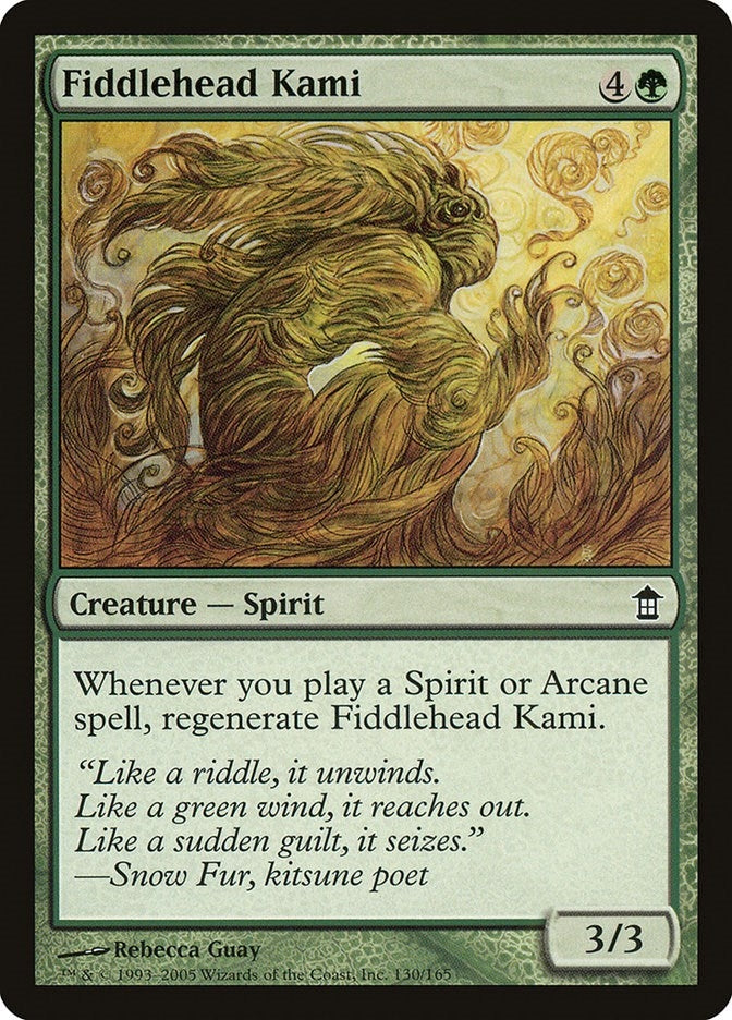 Image for Fiddlehead Kami (130) - Magic: The Gathering