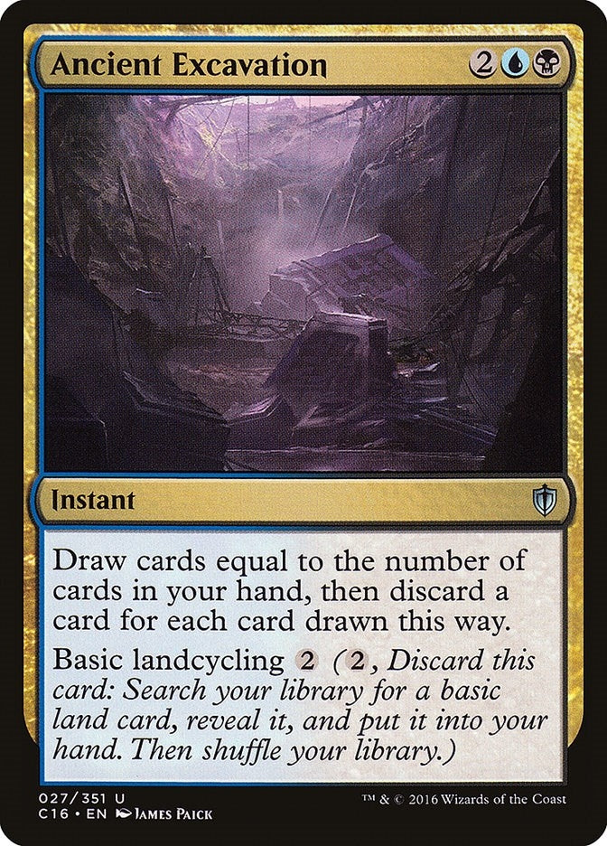Image for Ancient Excavation (27) (C16) - Magic: The Gathering
