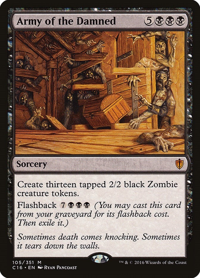 Image for Army of the Damned (105) (C16) - Magic: The Gathering