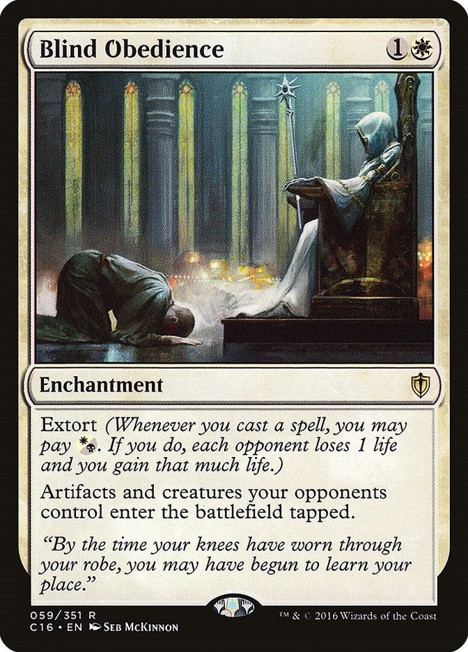 Image for Blind Obedience (59) - Magic: The Gathering
