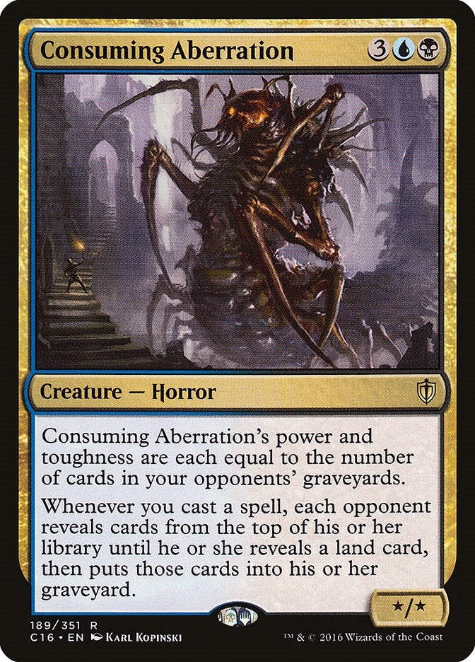 Image for Consuming Aberration (189) (C16) - Magic: The Gathering