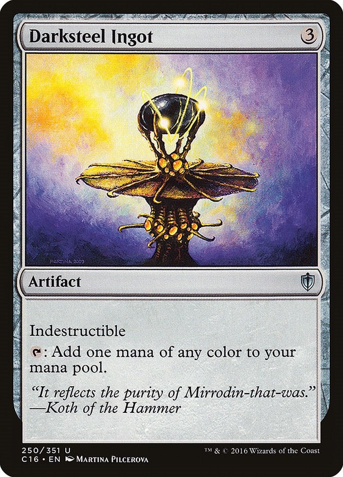 Image for Darksteel Ingot (250) - Magic: The Gathering