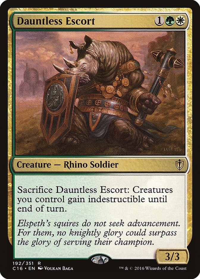Image for Dauntless Escort (192) - Magic: The Gathering
