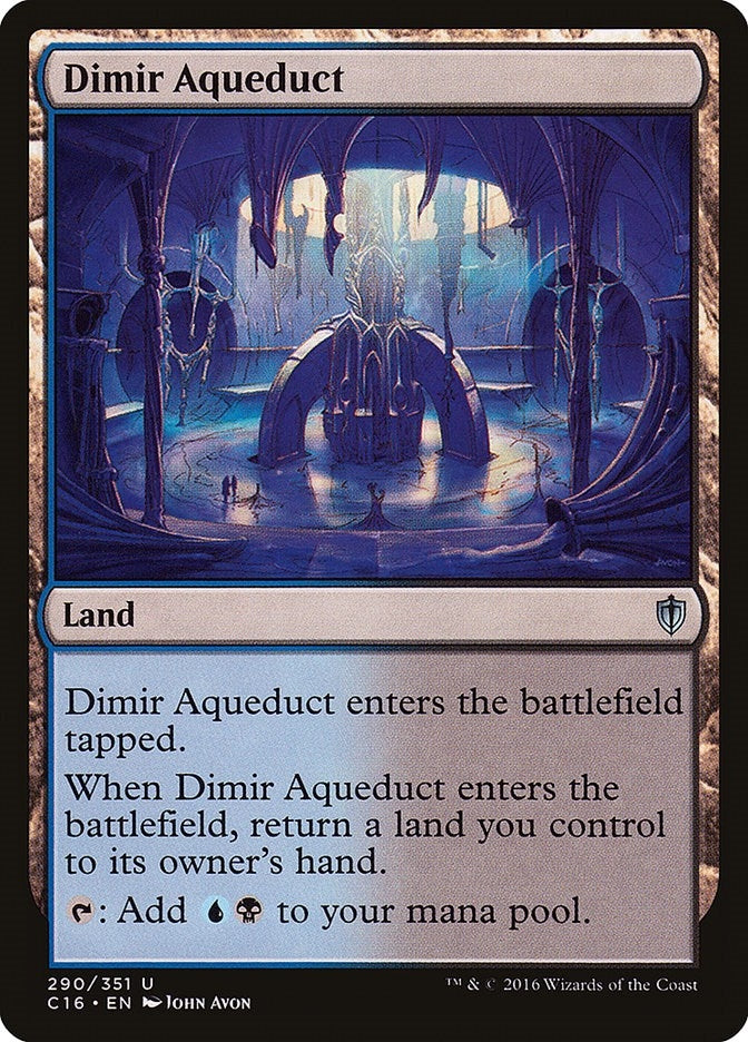 Image for Dimir Aqueduct (290) (C16) - Magic: The Gathering