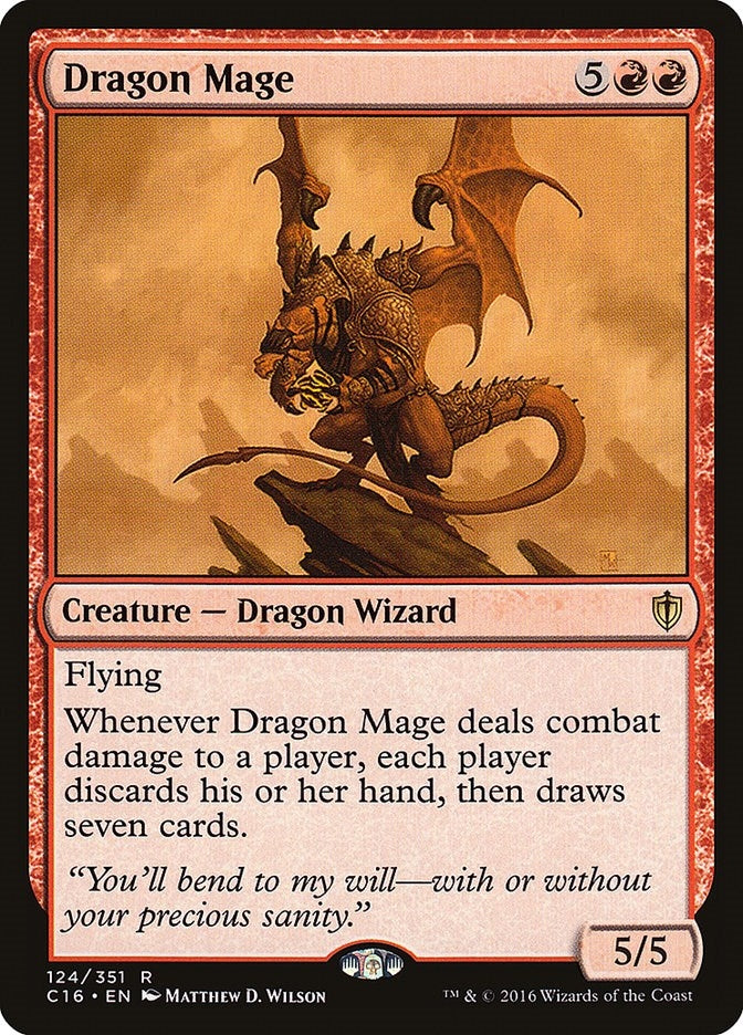 Image for Dragon Mage (124) - Magic: The Gathering