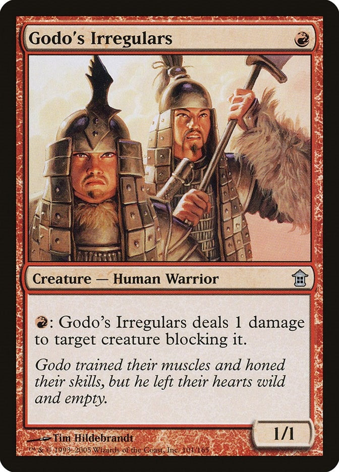 Image for Godo's Irregulars (101) - Magic: The Gathering