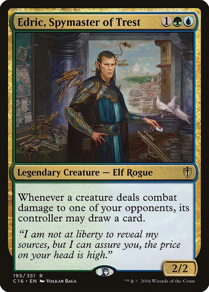Image for Edric, Spymaster of Trest (195) - Magic: The Gathering
