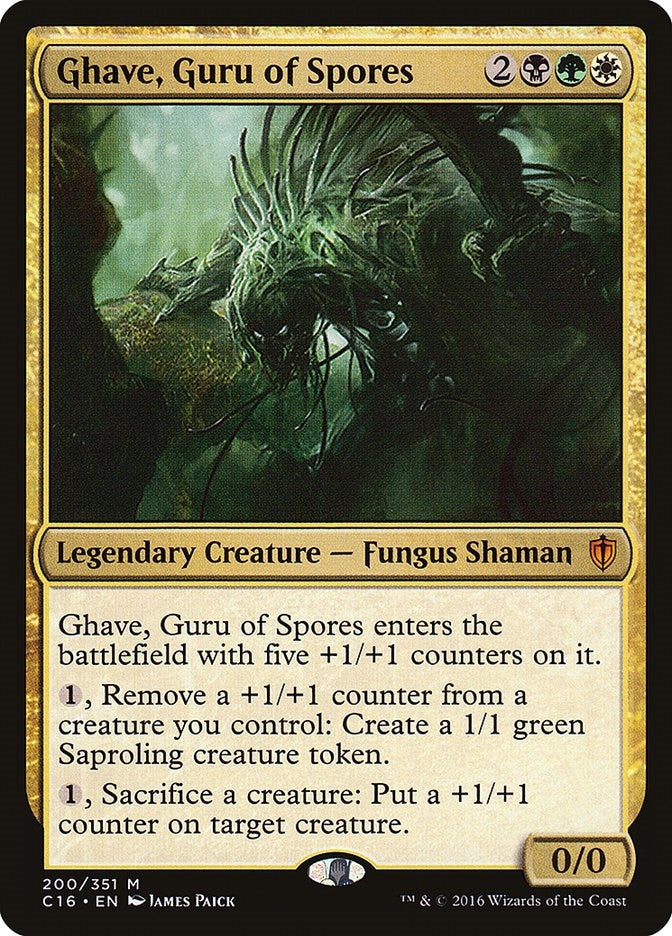 Image for Ghave, Guru of Spores (200) (C16) - Magic: The Gathering