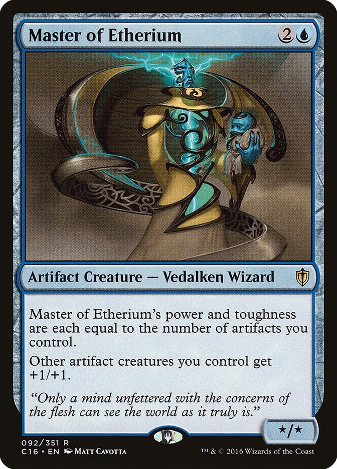 Image for Master of Etherium (92) (C16) - Magic: The Gathering