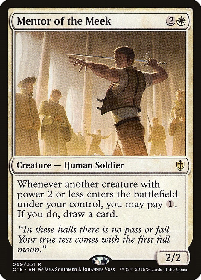 Image for Mentor of the Meek (69) (C16) - Magic: The Gathering