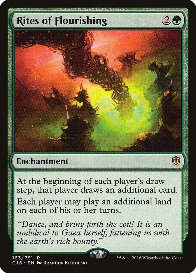Image for Rites of Flourishing (163) (C16) - Magic: The Gathering