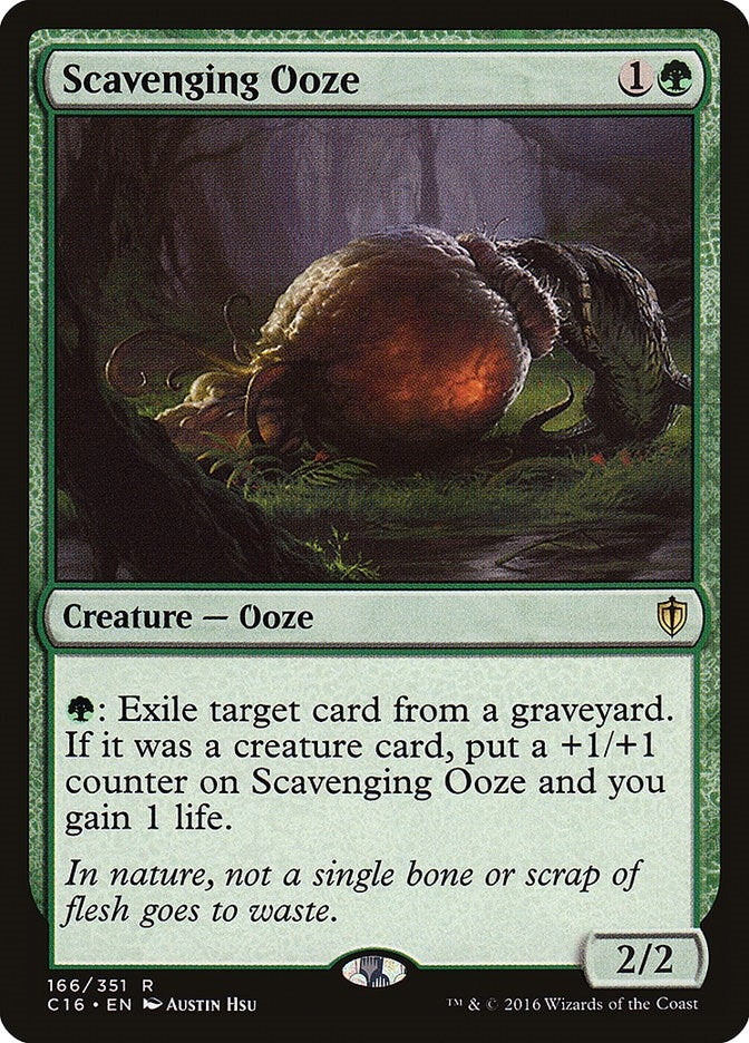 Image for Scavenging Ooze (166) (C16) - Magic: The Gathering
