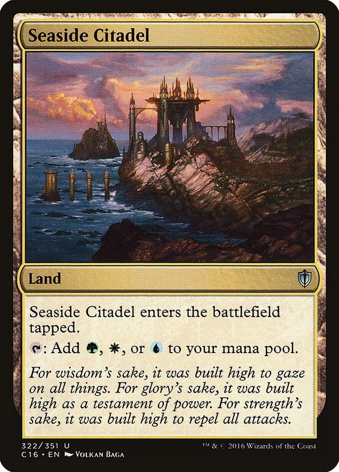 Image for Seaside Citadel (322) - Magic: The Gathering