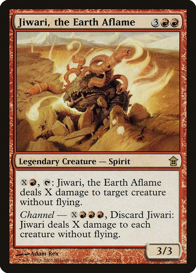 Image for Jiwari, the Earth Aflame (107) - Magic: The Gathering