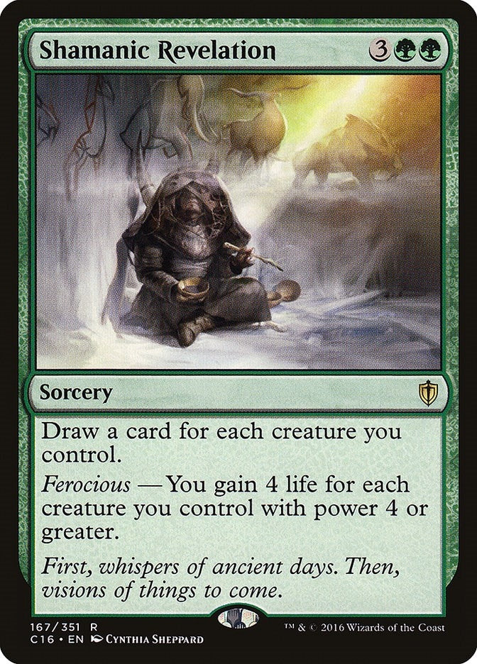 Image for Shamanic Revelation (167) - Magic: The Gathering