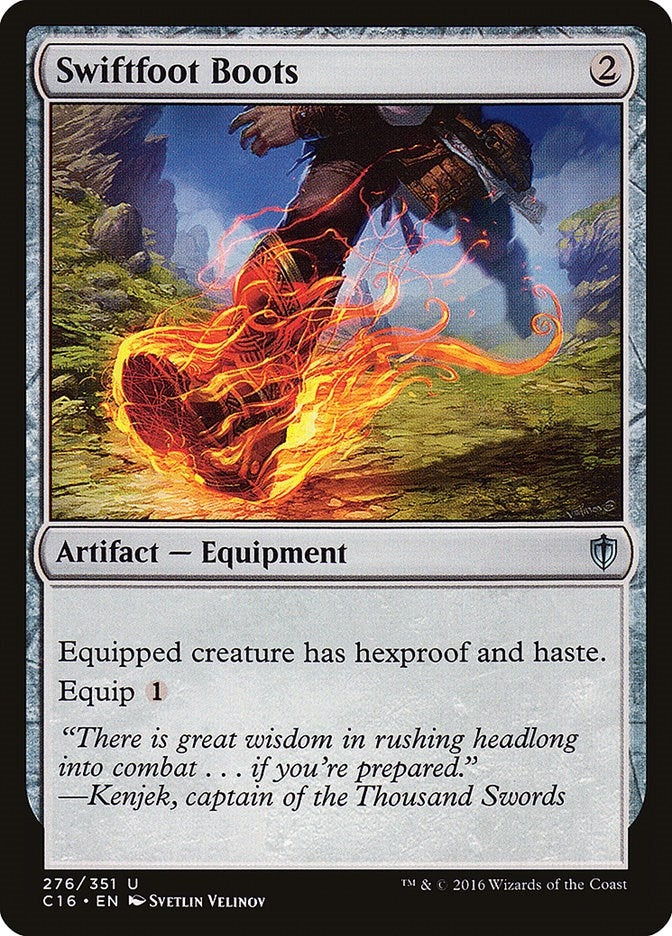 Image for Swiftfoot Boots (276) (C16) - Magic: The Gathering