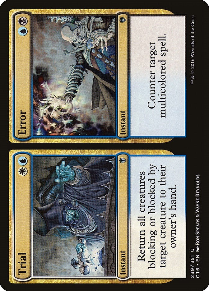 Image for Trial // Error (239) - Magic: The Gathering